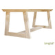 Bingltd - 90’ D X 30’ Tall Alexa Dining Table (Tt-B-40901-Rw-Unf) Kitchen & Room Tables