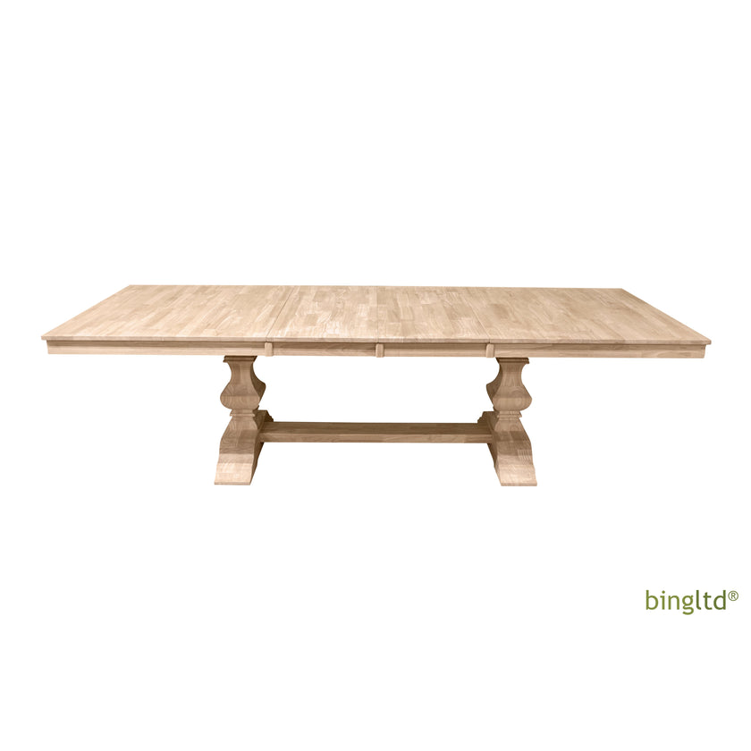 Bingltd - 74’ Long 30’ Tall Harper Extendable Dining Table (Tt-B-42741-Fly-Rw-Unf) Kitchen &