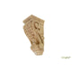 Bingltd - 10’ Tall Hardwood Traditional Solid Corbel (C4-Unf) Corbels & Brackets