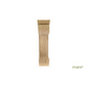 Bingltd - 10’ Tall Hardwood Traditional Solid Corbel (C1065-Unf) Corbels & Brackets