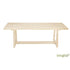 Bingltd - 90’ D X 30’ Tall Alexa Dining Table (Tt-B-40901-Rw-Unf) Kitchen & Room Tables