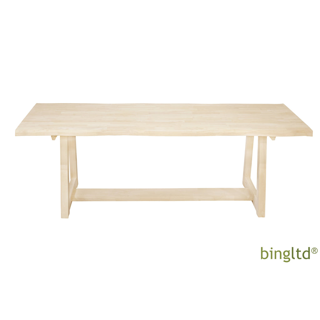 Bingltd - 90’ D X 30’ Tall Alexa Dining Table (Tt-B-40901-Rw-Unf) Kitchen & Room Tables