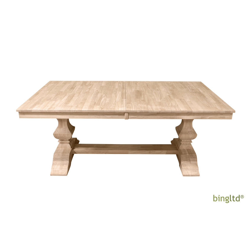 Bingltd - 74’ Long 30’ Tall Harper Extendable Dining Table (Tt-B-42741-Fly-Rw-Unf) Kitchen &