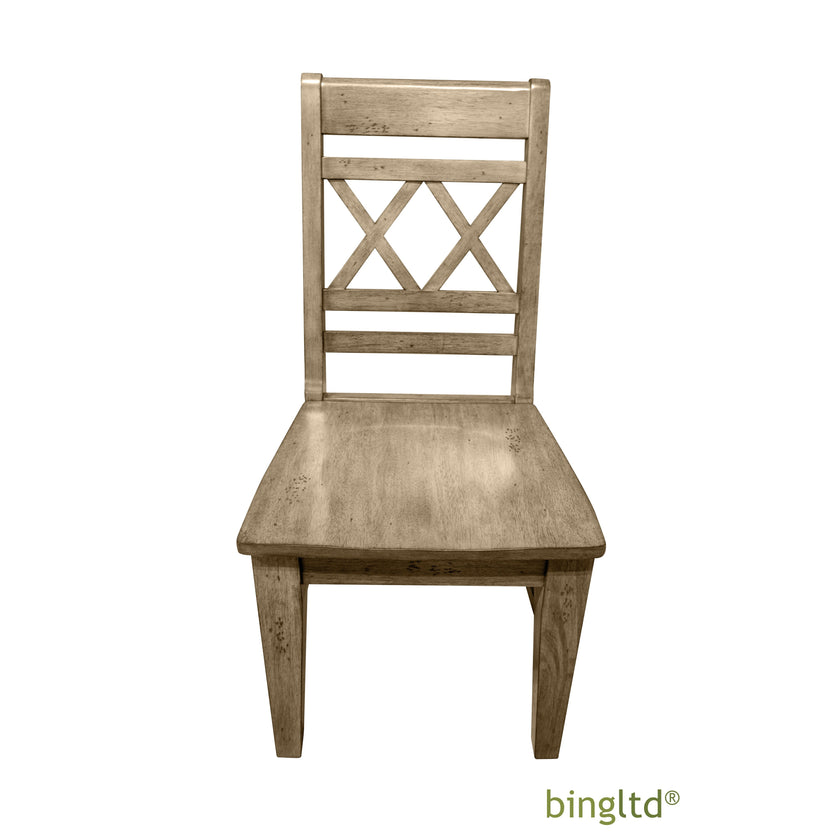 Bingltd - Alexander 39’ Tall Dining Brindle Chair- Set Of 2 (Ch40-Rw-Brindle) Chair