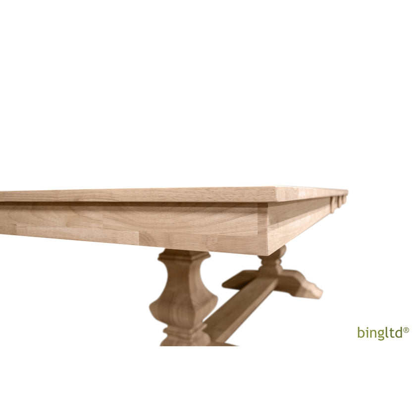 Bingltd - 74’ Long 30’ Tall Harper Extendable Dining Table (Tt-B-42741-Fly-Rw-Unf) Kitchen &