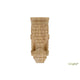 Bingltd - 10’ Tall Hardwood Traditional Solid Corbel (C4-Unf) Corbels & Brackets