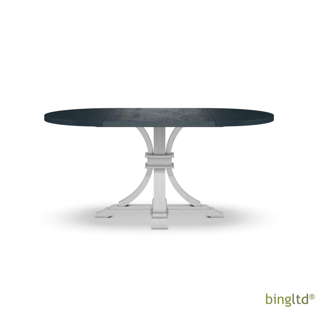 Bingltd - 48’ X To 66’ Butterfly 30’ Tall Gabriel Dining Table (Tt4866-Pd-12B30) Kitchen &