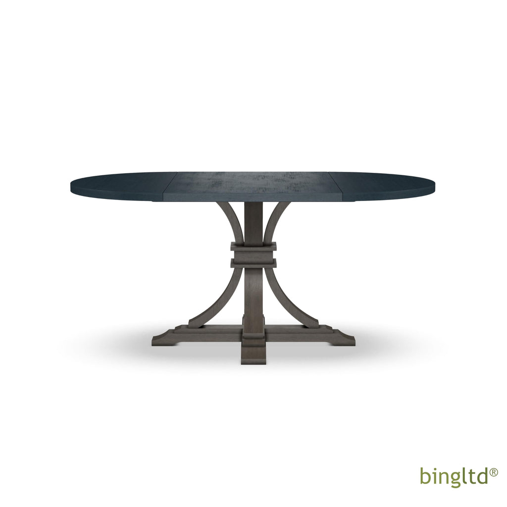 Bingltd - 48’ X To 66’ Butterfly 30’ Tall Gabriel Dining Table (Tt4866-Pd-12B30) Kitchen &