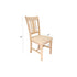 Jace 38’ Slatback Chair Unfinished (Ch3801-Rw-Unf) Chairs