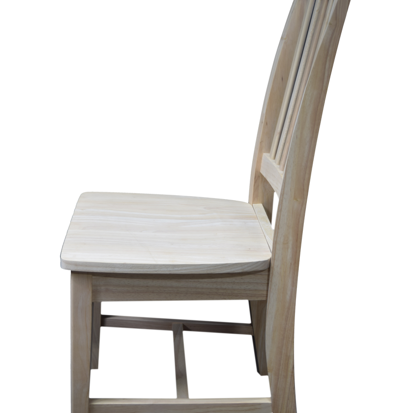 Waylons 39’ Mission Chair - Unfinished (Ch3901[A]-Rw-Unf)