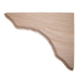 8 1/4’ Oak Shelf Support (Brk825-Oak-Unf) Corbels & Brackets