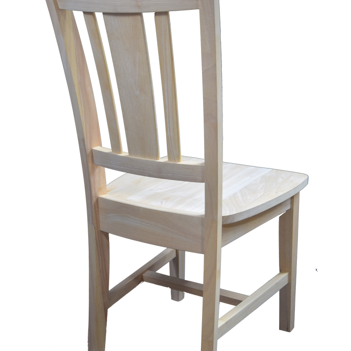 Jace 38’ Slatback Chair Unfinished (Ch3801-Rw-Unf) Chairs