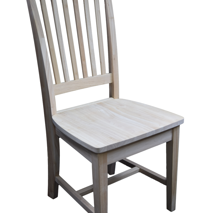 Waylons 39’ Mission Chair - Unfinished (Ch3901[A]-Rw-Unf)