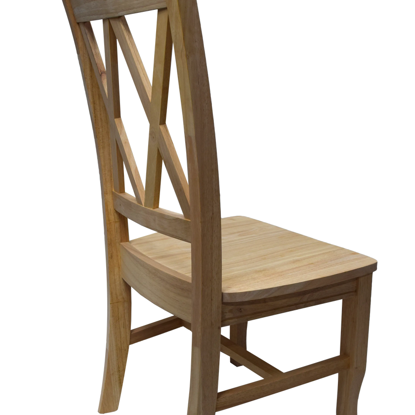 Barner Dining Chair – Unfinished (Ch4101[A]-Rw-Unf)