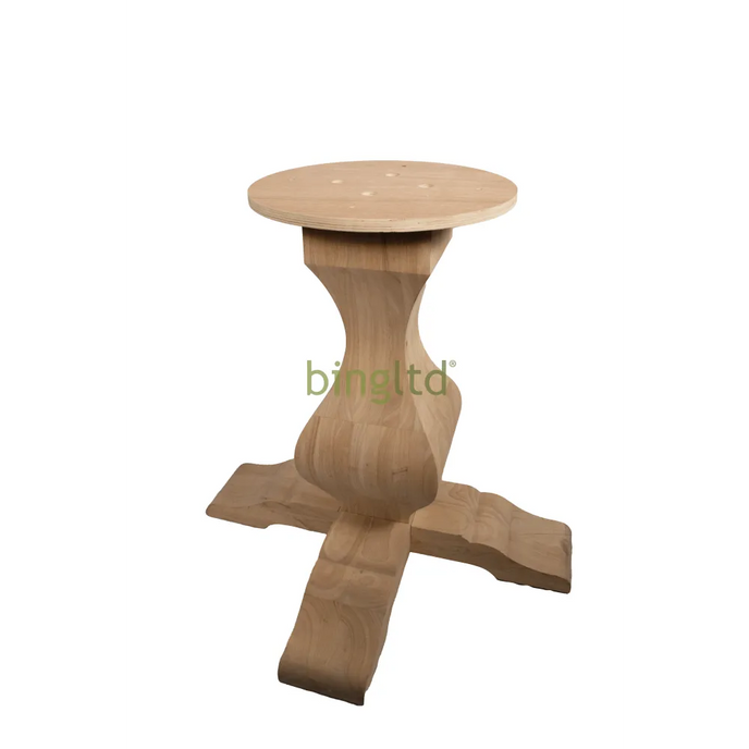 Bingltd - 30’ Tall Miller Round Dining Table Set For Kitchen Room With 4 Built Chairs & Tables