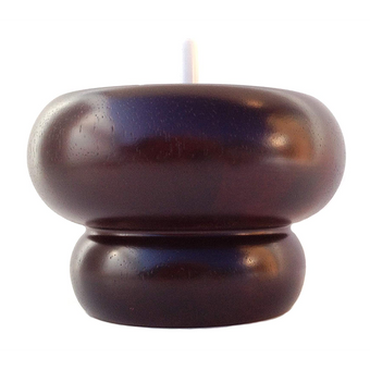 3 1/2’ Turned Hardwood Sofa Legs (P820) Mahogany / Box Of 24