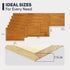 bingltd- Unfinished Hevea Solid Wood Butcher Block Countertop With Square Edge