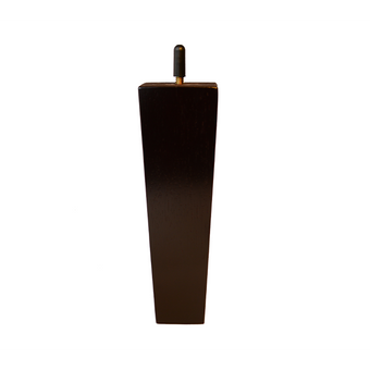 8’ Square Tapered Hardwood Sofa Legs (St258) Mahogany / Set Of 1