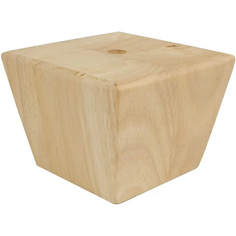 2 3/4’ Square Tapered Hardwood Sofa Legs (St308-Unf)