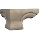 6 1/2’ Corner Foot Hardwood Sofa Legs (T-Pfp-Ped-C-Rw)