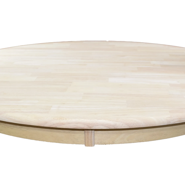 Bingltd - Unfinished Round Table Top (Ttsizestyle-Rw-Unf) 30 Inches / (01) Set Of 1 Tops