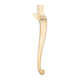 29 1/8’ Queen Anne Hardwood Table Leg (Tl-660-Rw-Unf) Legs
