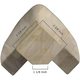 29 1/8’ Queen Anne Hardwood Table Leg (Tl-660-Rw-Unf) Legs