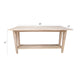 Abner Sofa Table (Dk3101-Rw-Color) Tables