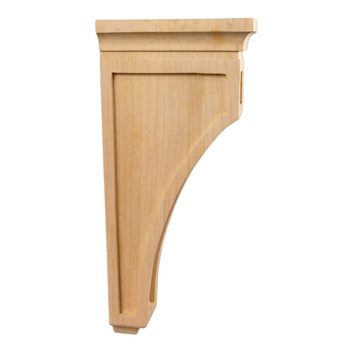 14’ Corbel Traditional Solid Rubberwood Bracket (C-Wc22-Rw) Corbels & Brackets