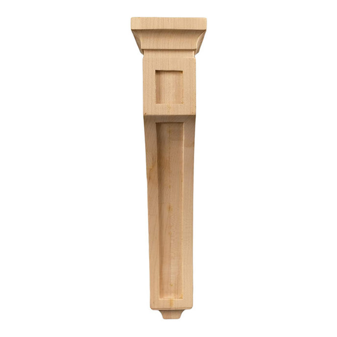 14’ Corbel Traditional Solid Rubberwood Bracket (C-Wc22-Rw) Corbels & Brackets