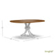 Bingltd - 48’ X To 66’ Butterfly 30’ Tall Gabriel Dining Table (Tt4866-Pd-12B30) Wheat /