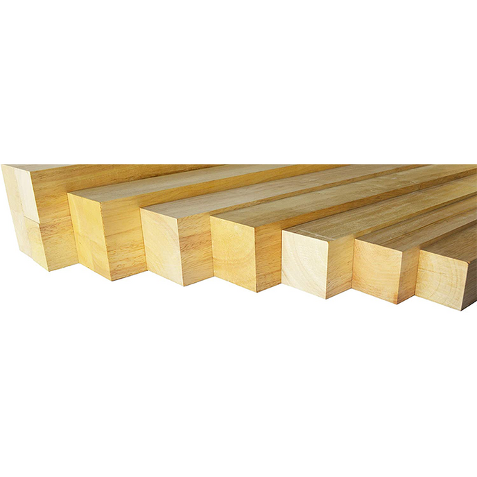 Bingltd - Unfinished Solid Wood Square Post Aa Grade