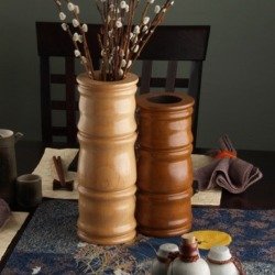 Wooden Vase Sake (Medium) Vases